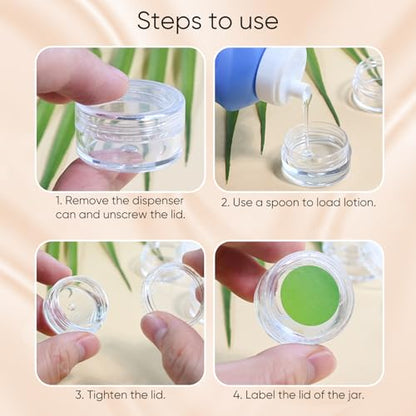 Sample Jars with Lids 5g (50 Count)
