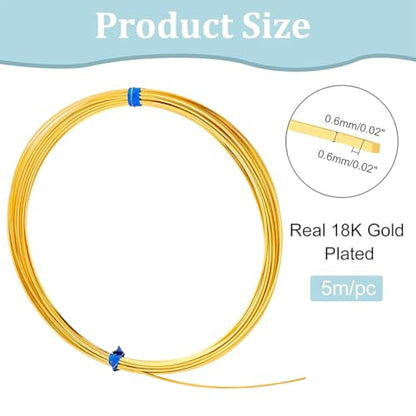 23 Gauge 16 Feet Square Copper Wire