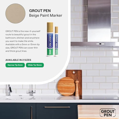 Grout Pen Beige Tile Grout Paint Marker Restorer