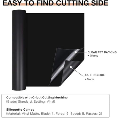 Black Permanent Vinyl (40 Foot)