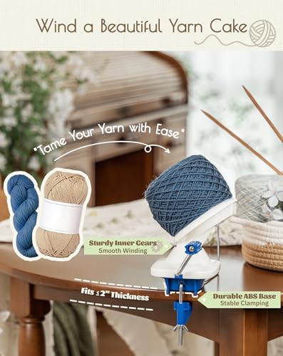 Yarn Winder Ball Winder for Crocheting