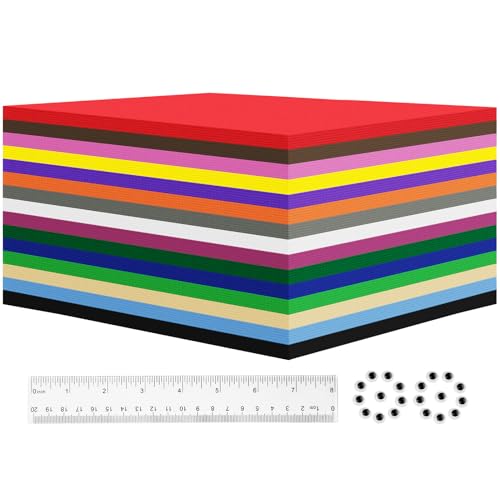 90 Pack EVA Foam Sheets (90 Count)