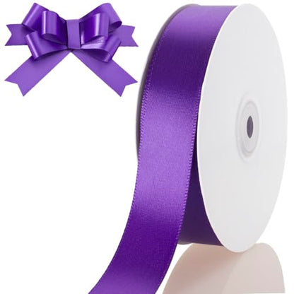 1 Inch Purple Ribbon 50Yards