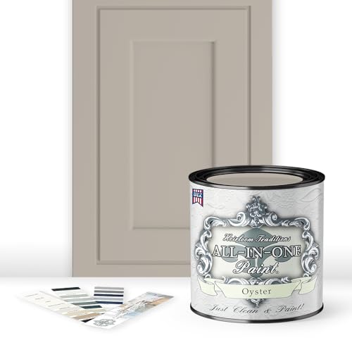 ALL-IN-ONE Paint by Heirloom Traditions, Oyster, Quart (32 Fl Oz)