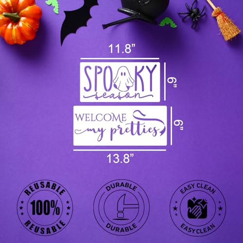 Halloween Stencils for Door Mats Halloween Doormat Stencils (12 Count)