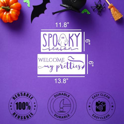Halloween Stencils for Door Mats Halloween Doormat Stencils (12 Count)