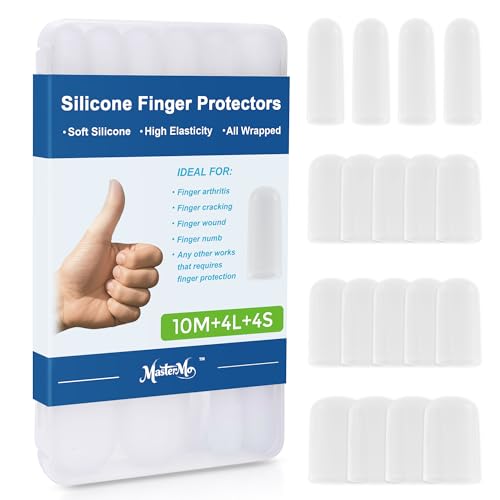 Gel Finger Cots Protectors (18 Count)