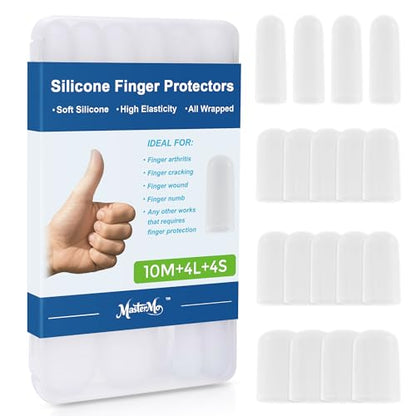 Gel Finger Cots Protectors (18 Count)
