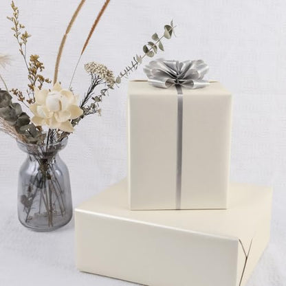Off White Matte Wrapping Paper (46.24 Sq Ft)