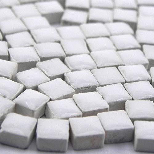 Tile Squares for Crafts Mosaic Designs Artwork Wall 1000 Pcs (1000 Count)