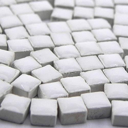 Tile Squares for Crafts Mosaic Designs Artwork Wall 1000 Pcs (1000 Count)
