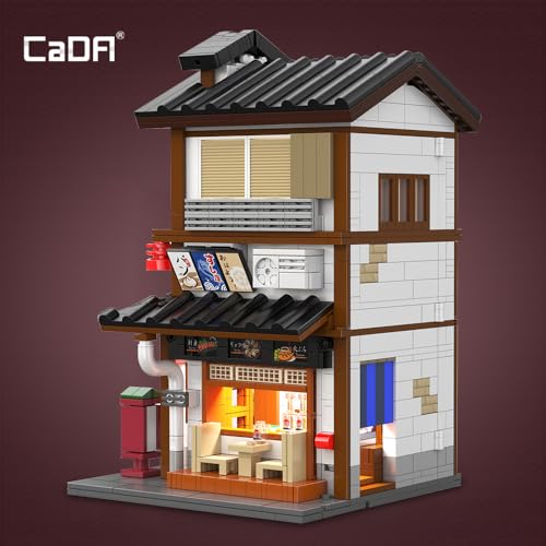 Master C66019W Japanese Style Yakitori Izakaya House Building Set