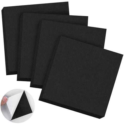 4 PCS Adhesive Foam Padding Sheets Closed Cell Neoprene Foam Sheet 3 (4 Count)