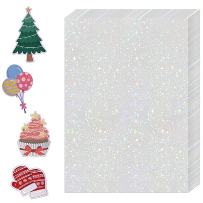 36 Sheets Holographic Sticker Paper