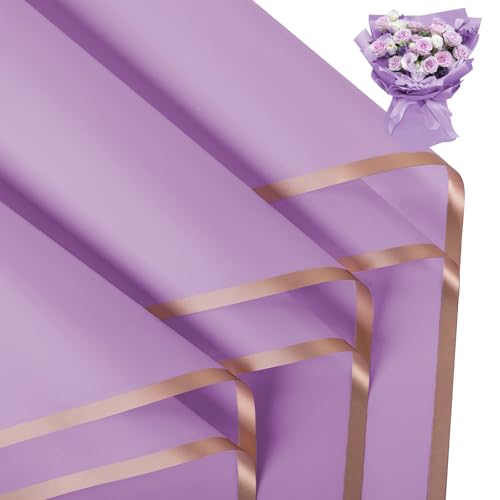 20 Sheets Flower Waterproof Wrapping Paper (20 Count)