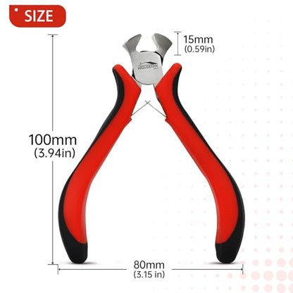 5 Piece 4 Inch End Cutting Pliers (5 Count)