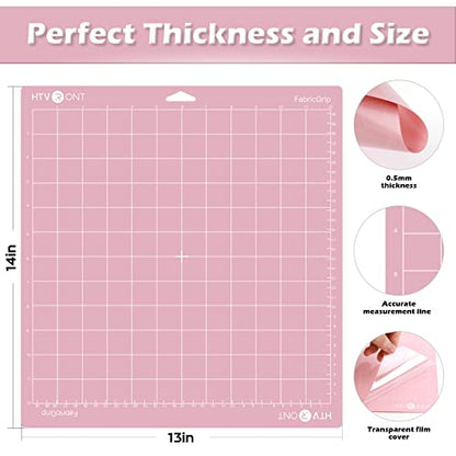Fabric Grip Cutting Mat 12x12 (2 Count)
