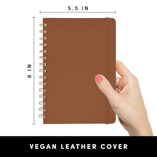 Graph Paper Spiral Notebook & Journal