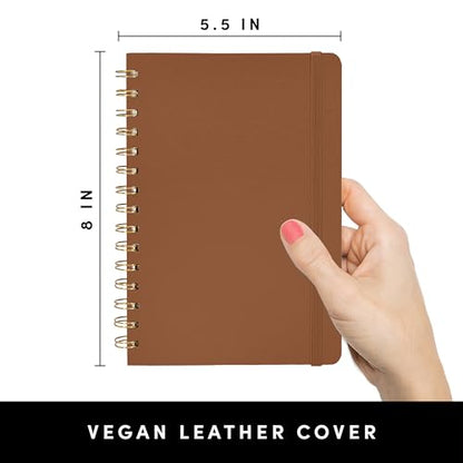 Graph Paper Spiral Notebook & Journal