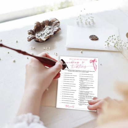Bridal Shower Games Cards (26 Count)