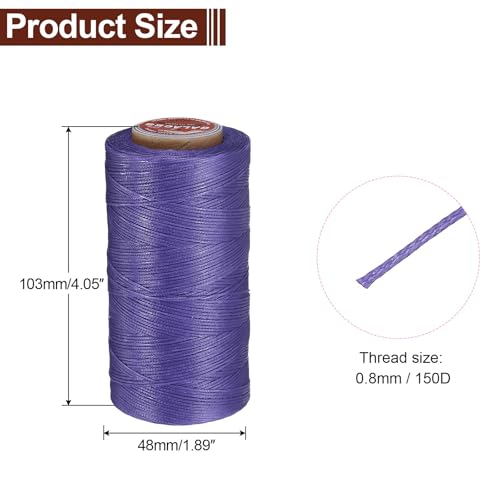 Flat Leather Sewing Waxed Thread
