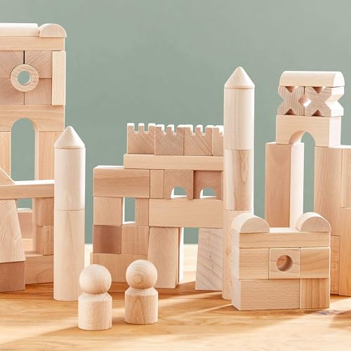 Extra Large Wooden Building Blocks 102 Piece Set