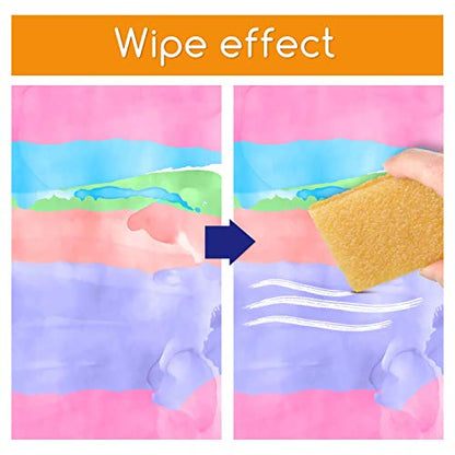 12 Pieces Glue Residue Pick up Eraser Rubber Cement Eraser Cleaning Rubber for Removing Adhesive and Residues from Paper Plastic and More (12 Count)