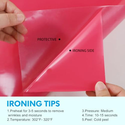 HTV Iron on Vinyl 12Inch by 12ft Roll HTV Heat Transfer Vinyl for T