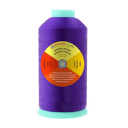 Size 46 210D T45 Violet Bonded Nylon Thread (8529 Foot)