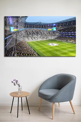 Tottenham Hotspur Stadium Tempered Glass Wall Art Painting for Living Room