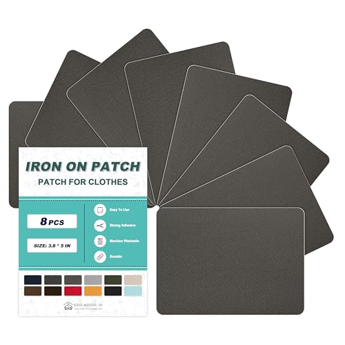 Iron on Patches for Clothes (8 Count)