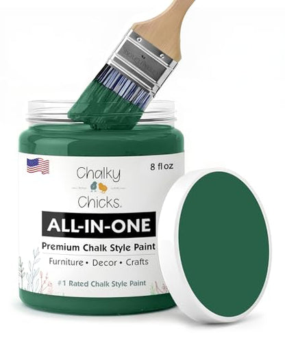 Finish Shamrock 8 Fl Oz Chalk Paint for Furniture All in One