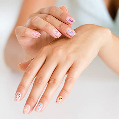 12 Colors Mermaid Nail Chunky Glitter (12 Count)