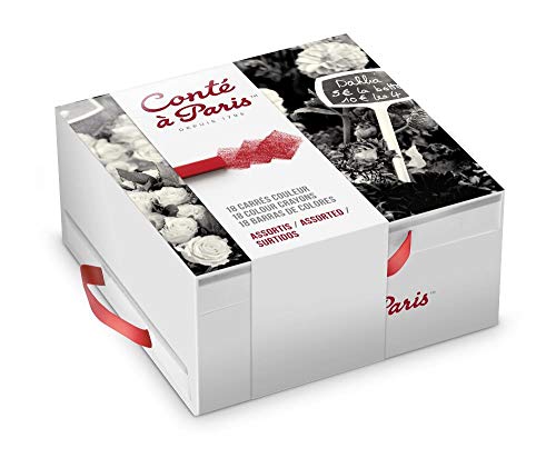 18 Count Assorted Carrés Crayons