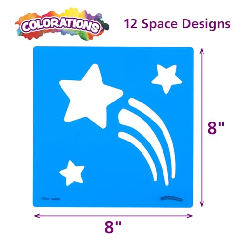 Space Stencil Set (12 Count)