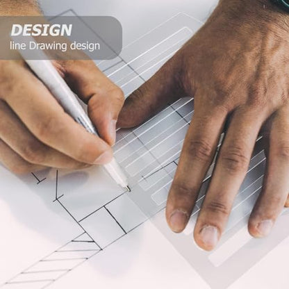Straight Line Stencil Template