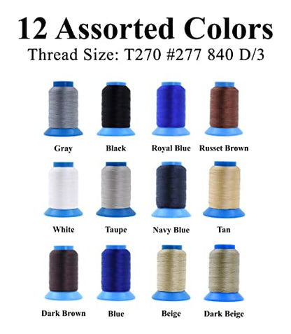 Size 277 840D T270 12 Neutral Bonded Nylon Thread