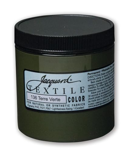 Textile Color Paint Terre VERT (8 Fl Oz)
