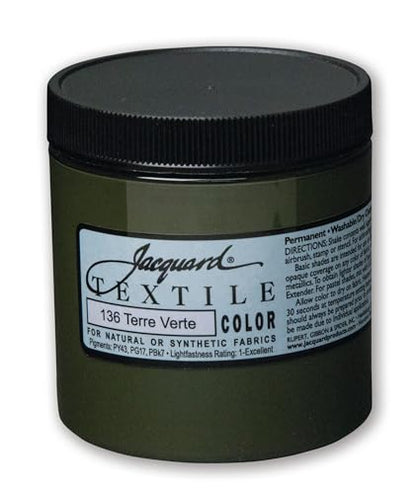 Textile Color Paint Terre VERT (8 Fl Oz)