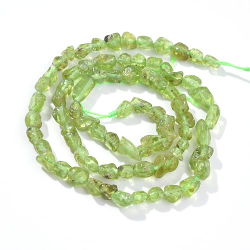 Green Peridot Pebble Nugget Oval Free Tumbled Stone 6