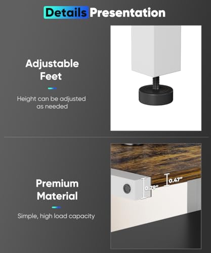 4 Tier Wooden Media Stand