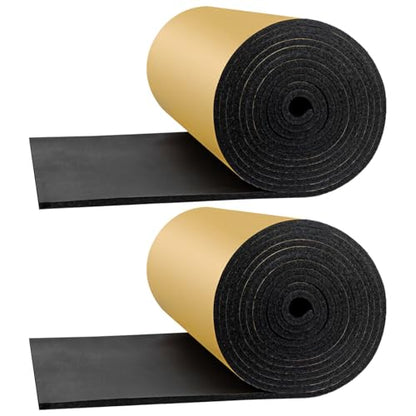 2 PCS Foam Rubber Sheet with Adhesive (2 Count)