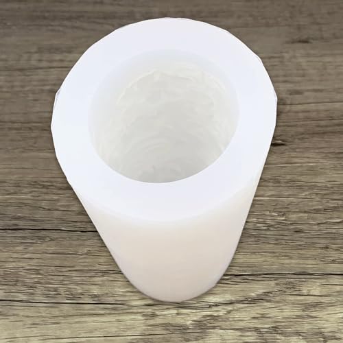 Vintage Grape Pillar Thick Silicone Candle Mold