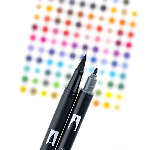 56171 Dual Brush Pen Art Markers (10 Count)