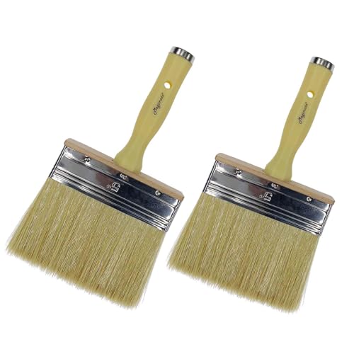 Shed & Fence Brush Wide Block Deck Stain Brush 5 (2 Count)
