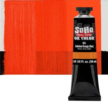 Oil Paint Cadmium Orange Hue