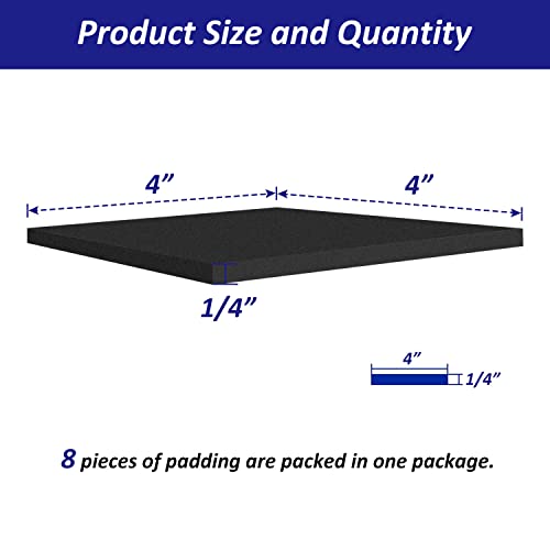 Foam Padding Sheets with Adhesive Backing (4 Count)