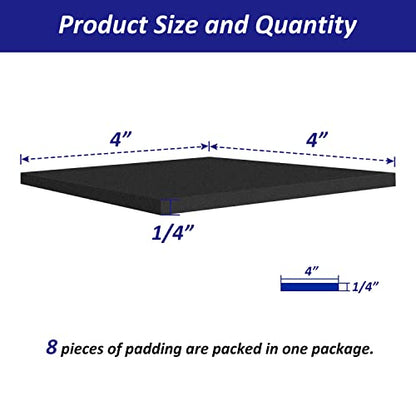 Foam Padding Sheets with Adhesive Backing (4 Count)