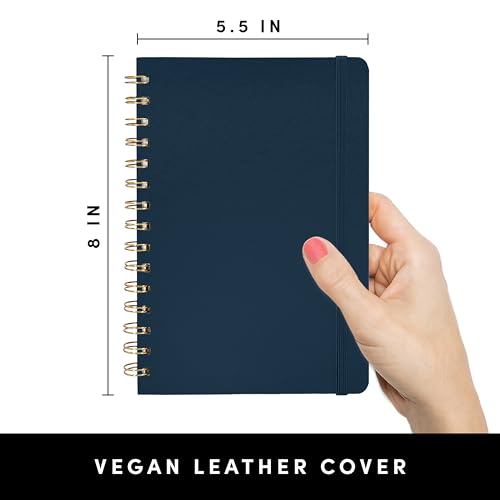 Graph Paper Spiral Notebook & Journal