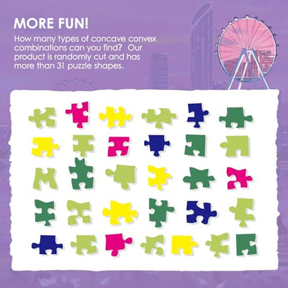 1000 Piece Puzzle for Adults Jigsaw Puzzles (1000 Count)